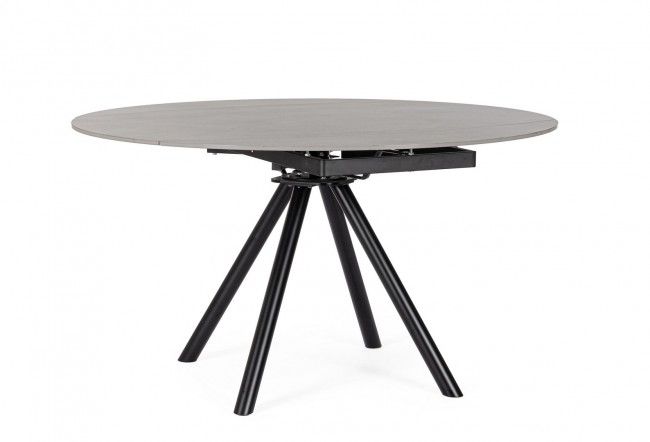 TAVOLO ALL. RAUNI 87/135 NERO/GRIGIO