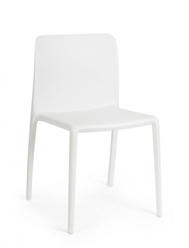 SEDIA CHLORIS BIANCO
