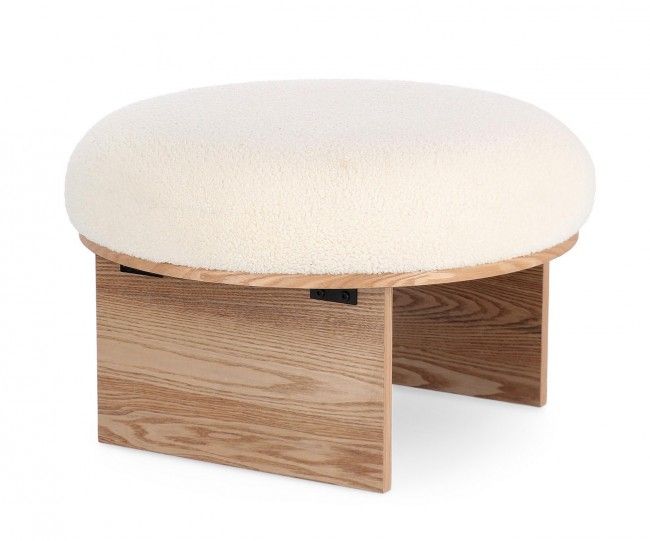 SGABELLO ANNUSKA NAT-BIANCO