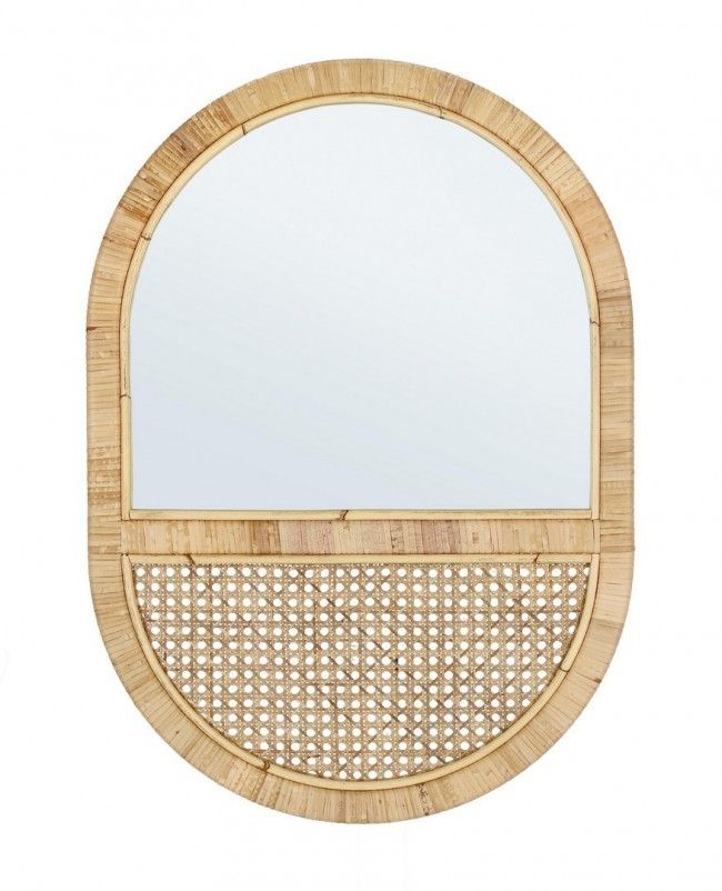 SPECCHIO C-C HAJAR OV NATURALE 50X70