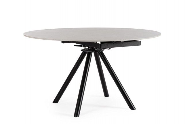 TAVOLO ALL.RAUNI 87/135 NERO/GRIG.CHIAR