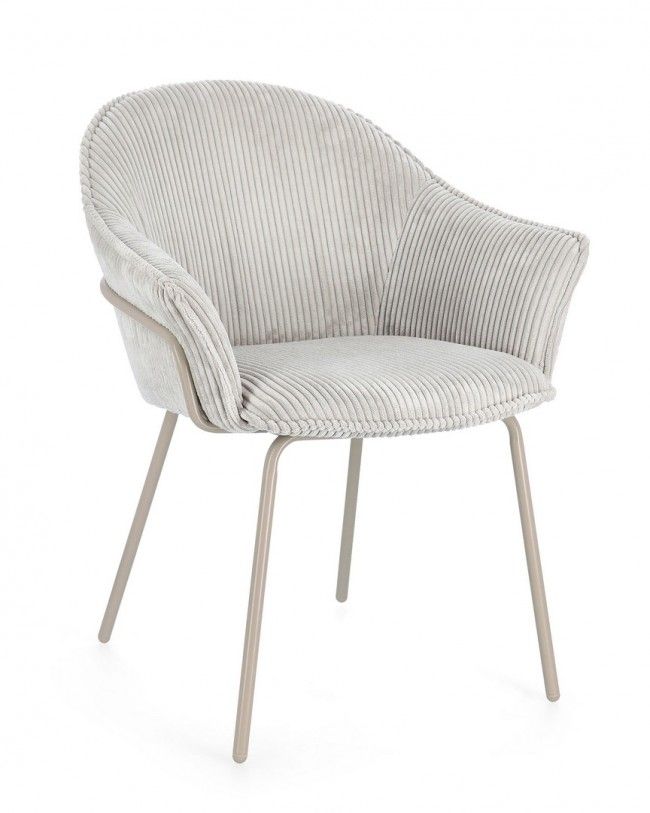 SEDIA C-BR CASSIDY WARM/GRIGIO CHIARO