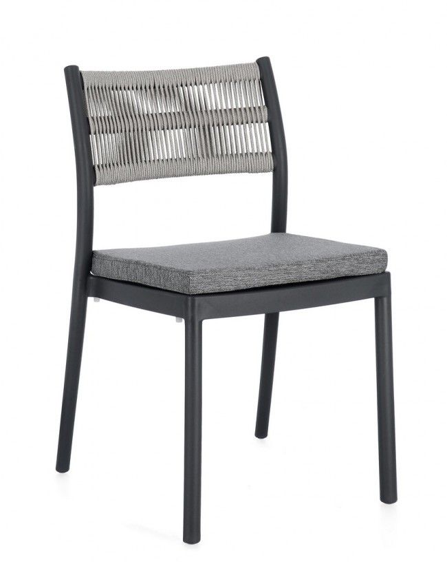 SEDIA C-C ALVIN ANTRACITE/GRIGIO CHIARO