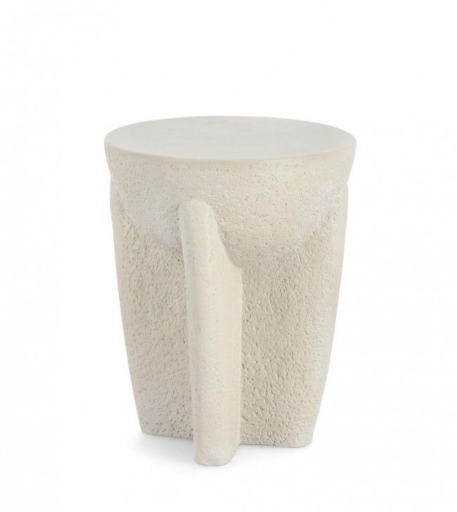 TAVOLINO CAESAR D38 BIANCO