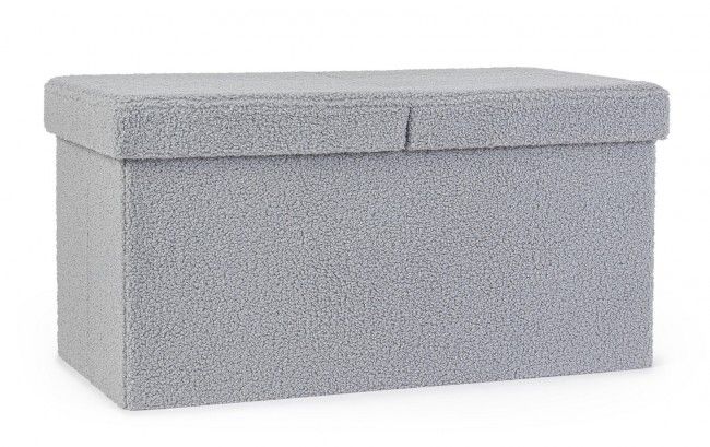 POUF CONT.PIEG. JORIS RET BOUCLE GRIGIO