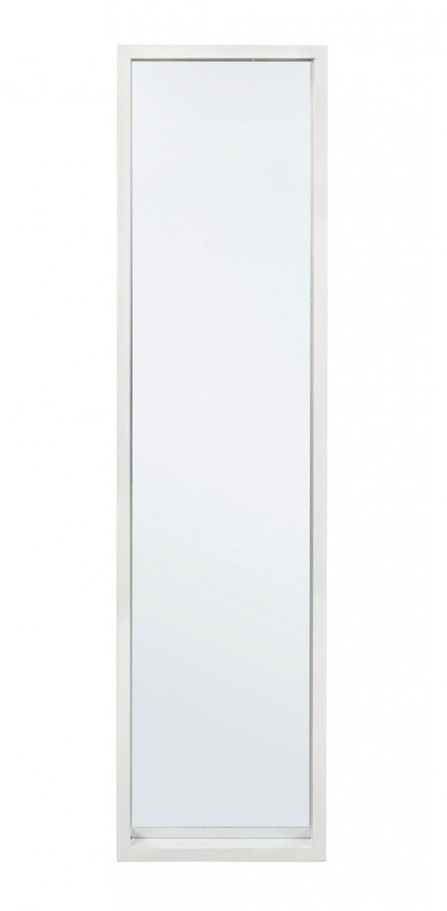 SPECCHIO C-C TIZIANO RETT BIANCO 32X122