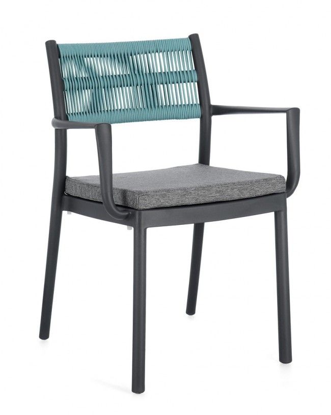 SEDIA C-BR C-C ALVIN ANTRACITE/AVIO