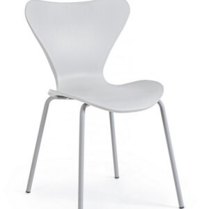 SEDIA TESSA GRIGIO CH. C-GAMBA IN TINTA