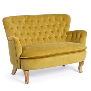 Divano 2p Orlins Bizzotto - Senape