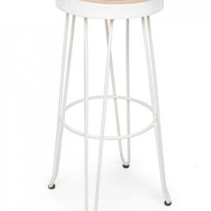 SGABELLO BAR RAKEL BIANCO