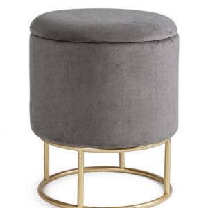 SGABELLO CONTENITO.POLINA TO GRIGIO OPAL