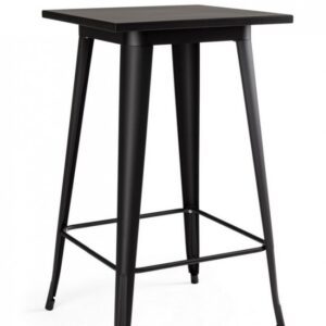 TAVOLO BAR MINNESOTA QU NERO H103