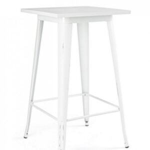 TAVOLO BAR MINNESOTA QU BIANCO ANT H103