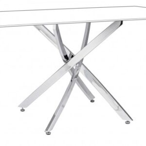 BASE TAVOLO GEORGE CROMO 160X90