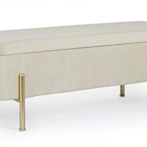 PANCA 2P CONTENITORE IRINA NATURALE