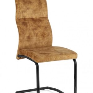 SEDIA THELMA VELLUTO GIALLO