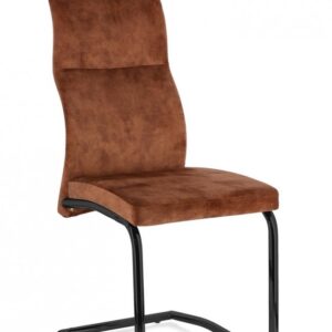 SEDIA THELMA VELLUTO RUGGINE