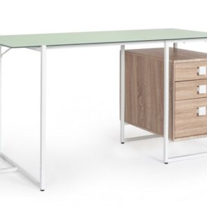 SCRIVANIA THOMAS C-CASSETTIERA BIA-NAT