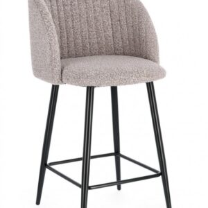 SGABELLO CUCINA QUEEN NERO/VISONE