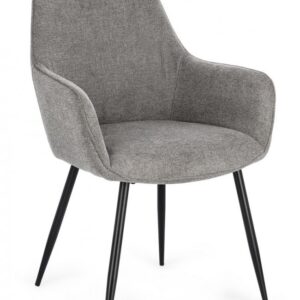 SEDIA C-BR CORA NERO/GRIGIO SCURO