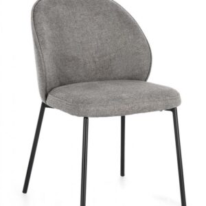 SEDIA WENDY NERO/GRIGIO SCURO