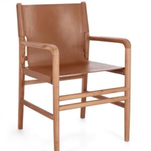 SEDIA C-BR CAROLINE COGNAC