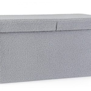 POUF CONT.PIEG. JORIS RET BOUCLE GRIGIO