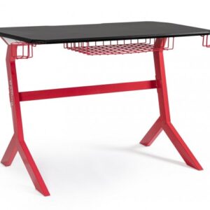 SCRIVANIA GAMING ROSSO-NERO