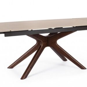 TAVOLO ALL. MARITTA 170/250X90 NOCE/TRAV