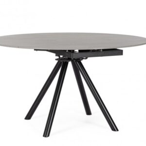 TAVOLO ALL. RAUNI 87/135 NERO/GRIGIO