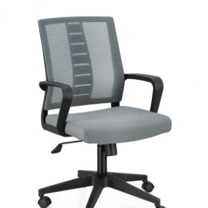 SEDIA UFFICIO C-BR ROMAN GRIGIO SCURO