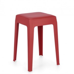 SGABELLO BUNNY ROSSO