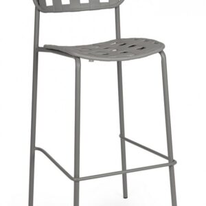 SGABELLO BAR CLOVER GRIGIO
