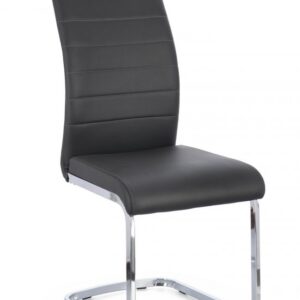 SEDIA MYRA PU GRIGIO SCURO