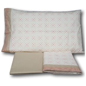 Set Lenzuolo Gabel "Sprint" - 1 piazza e mezza stampa naturale